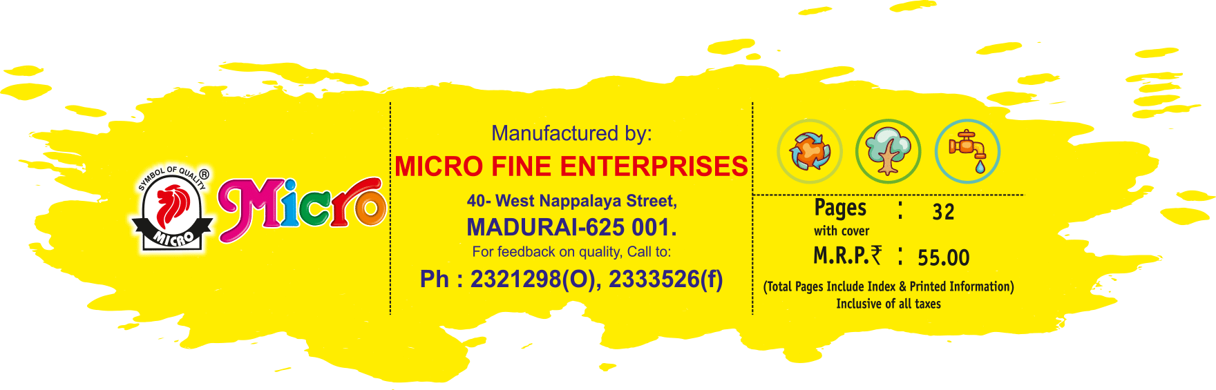 Writing Pad Manufacturers in Tiruppur